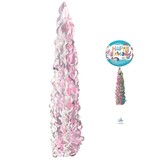 Balloon tail pink white 86 x15cm Balloon tail pink white 86 x15cm