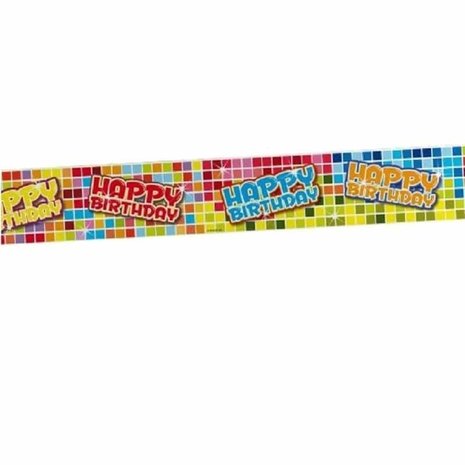 Alles Gute zum Geburtstag Blocks Rückschlagband Alles Gute zum Geburtstag Blocks Rückschlagband