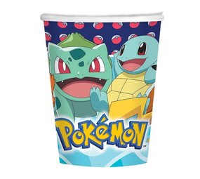 Amscan Pokemon Cup 250ml | 8 Stücke