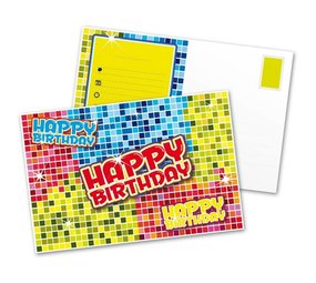 Einladungskarten alles Gute zum Geburtstag Blocks 6 Stücke Einladungskarten alles Gute zum Geburtstag Blocks 6 Stücke