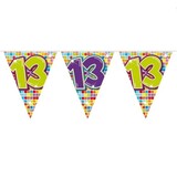 Vlaggen slinger 13 jaar Blocks Vlaggen slinger 13 jaar Blocks