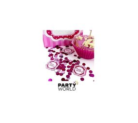 Confetti joyeux anniversaire rose 14gr. Confetti joyeux anniversaire rose 14gr.