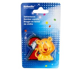 Kerze 2 Jahre Safari Kerze 2 Jahre Safari