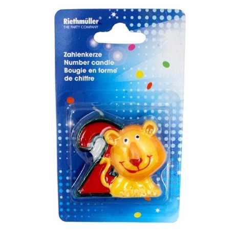 Kerze 2 Jahre Safari Kerze 2 Jahre Safari