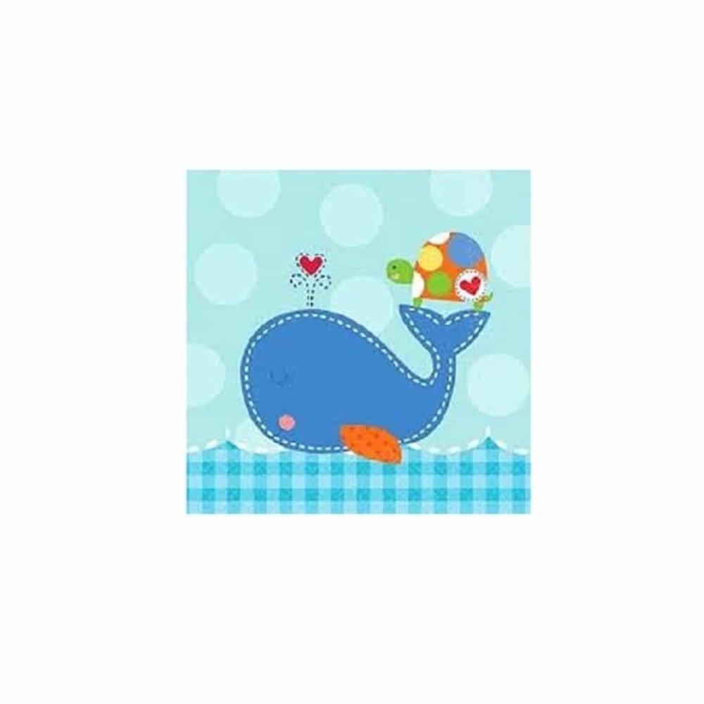 Napkin Ocean Ahoy 25x25cm | 16 pieces