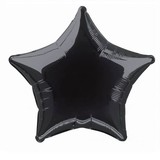 Tuf-Tuf Helium Ballon Star Black | 45 cm