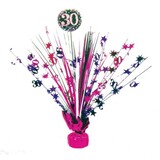 Amscan Table decoration 30 years of Sparkling Pink | 46cm Amscan Table decoration 30 years of Sparkling Pink | 46cm