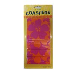Amscan Coasters Hawaii Mousse | 8 pièces Amscan Coasters Hawaii Mousse | 8 pièces