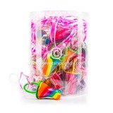 Snoepspeen XL tropical regenboog Snoepspeen XL tropical regenboog