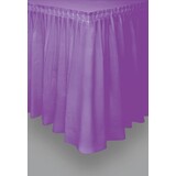 Tischrock ziemlich lila Plastik | 73 cm x 426 cm Tischrock ziemlich lila Plastik | 73 cm x 426 cm