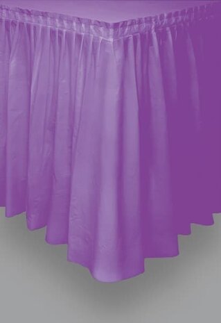 Tischrock ziemlich lila Plastik | 73 cm x 426 cm Tischrock ziemlich lila Plastik | 73 cm x 426 cm