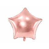 Globos Nordic Feuille Ballon Star Rosé Gold | 48 cm