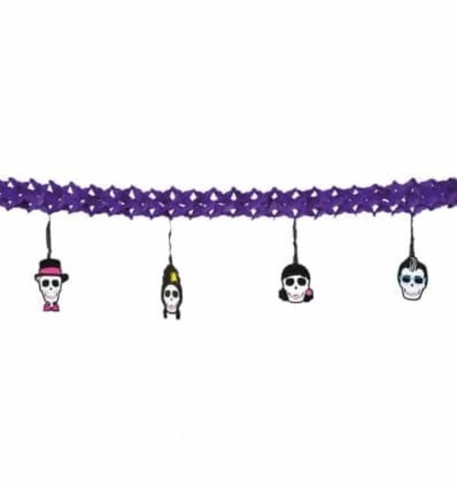 Slinger met onderhanger Skull Party Slinger met onderhanger Skull Party