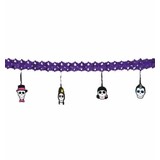 Slinger met onderhanger Skull Party