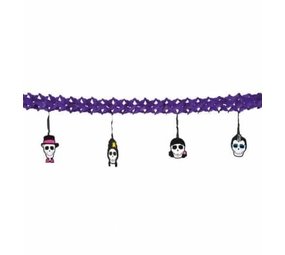 Slinger met onderhanger Skull Party Slinger met onderhanger Skull Party