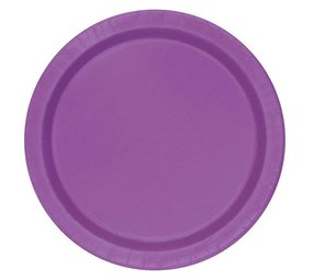 Borden Pretty Paars 18cm | 8 stuks Borden Pretty Paars 18cm | 8 stuks