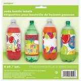 Etiketten Erfrischungsgetränkeflaschen 4 Stück Etiketten Erfrischungsgetränkeflaschen 4 Stück