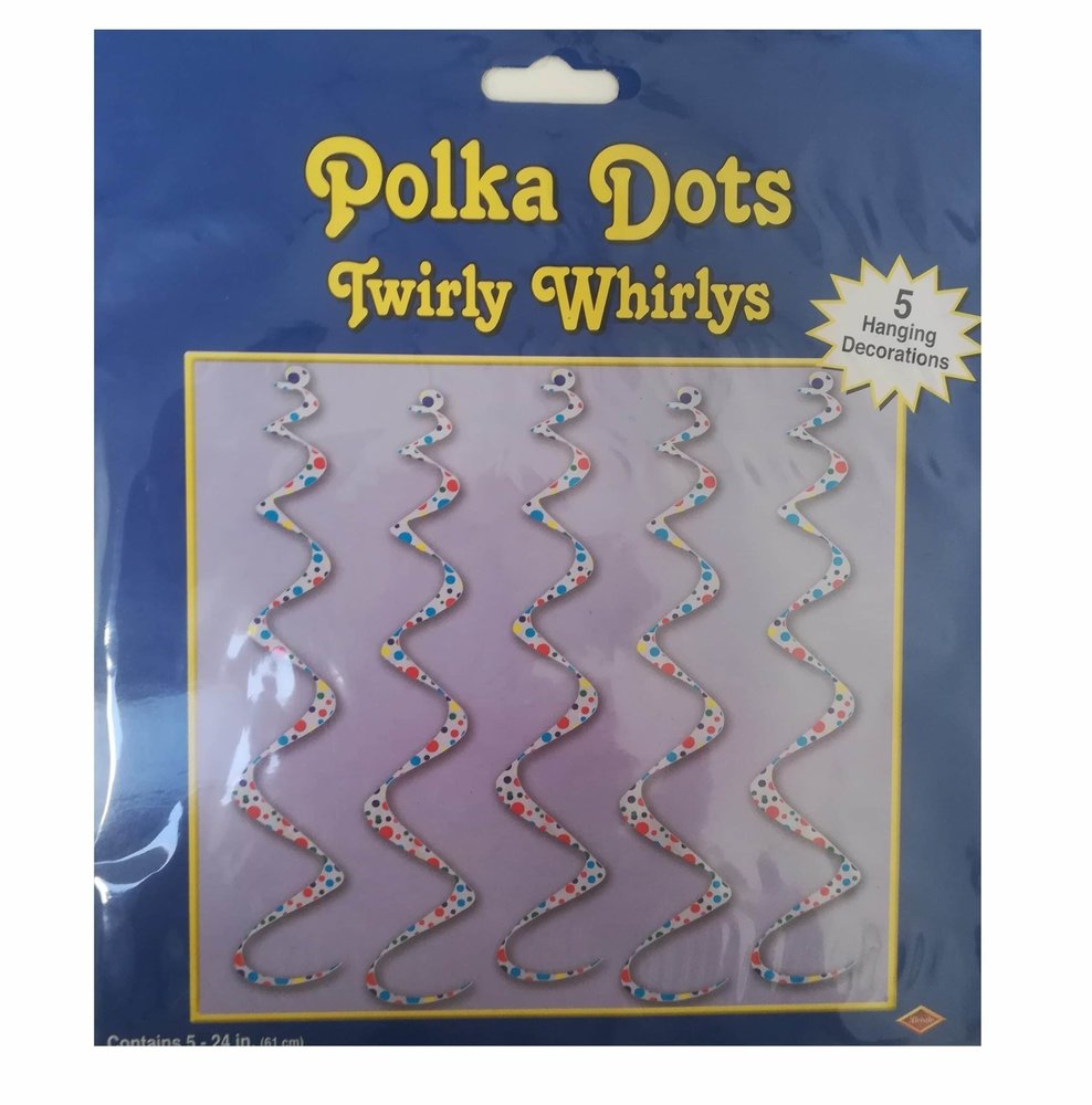 Hangdecoratie Polka Dots | 5 stuks Hangdecoratie Polka Dots | 5 stuks