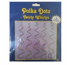 Hang Dekoration Polka Dots | 5 Stücke Hang Dekoration Polka Dots | 5 Stücke