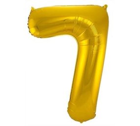 Paper Dreams Ballonfolie 7 Gold | 86 cm Paper Dreams Ballonfolie 7 Gold | 86 cm