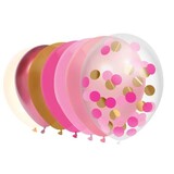 Ballon Prinzessin Pink Mix | 10 Stück