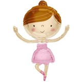 Super shape folie ballon Ballerina | 90cm