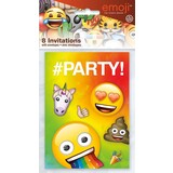 Invitation Emoji Fun Rainbow | 8 pieces