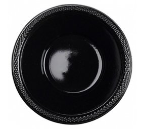 Bol en plastique noir | 20 morceaux Bol en plastique noir | 20 morceaux