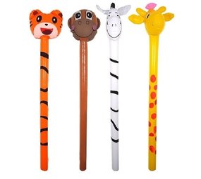 Henbrandt Opblaasbare Jungle Stick Zebra | per stuk Henbrandt Opblaasbare Jungle Stick Zebra | per stuk
