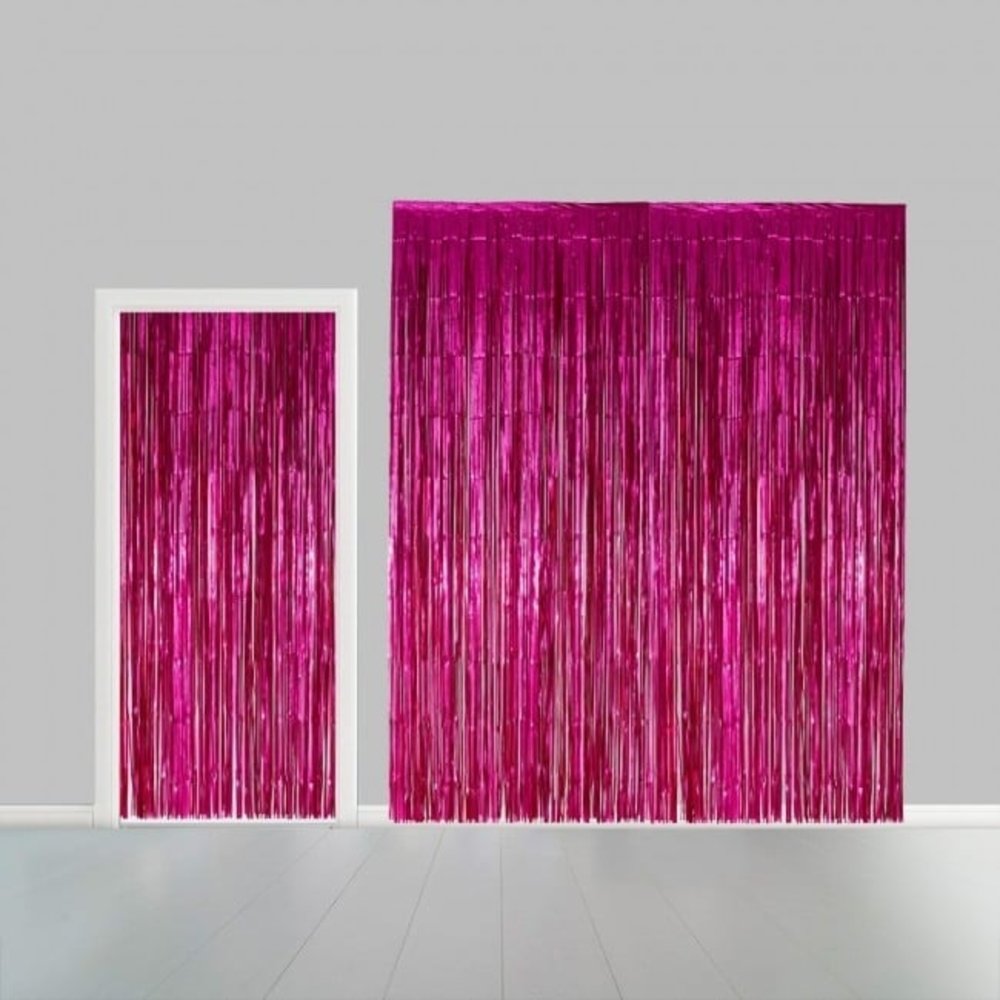 Door curtain Foil Hot Pink | 100x200cm Door curtain Foil Hot Pink | 100x200cm