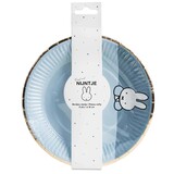 Plate Miffy baby blue 18 cm | 8 pieces