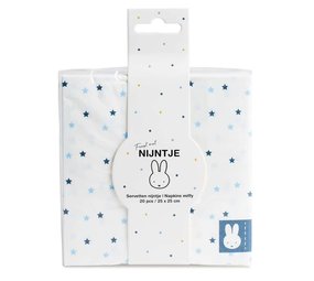 Serviette Nijntje Baby Blue | 20 Teile Serviette Nijntje Baby Blue | 20 Teile