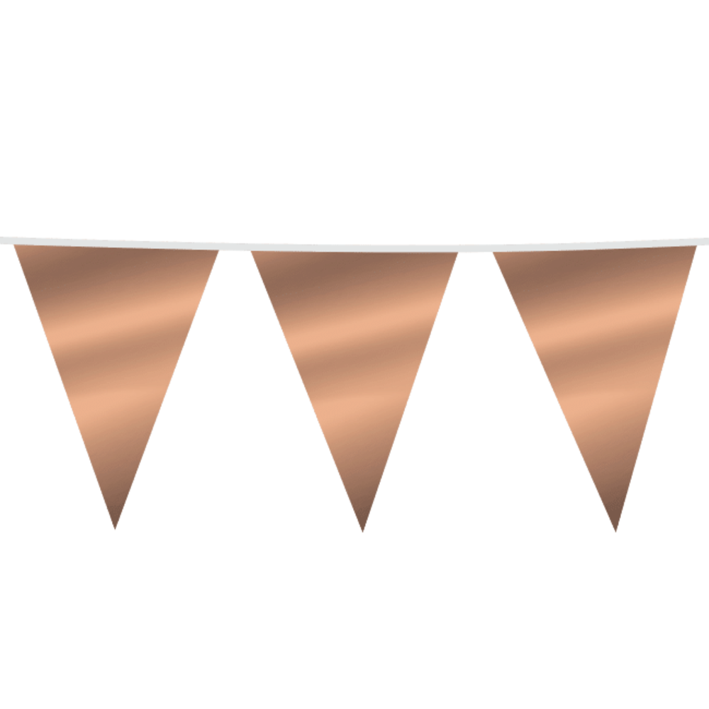 Flag-Linie XL Metallic Rosé-Gold | 10 m