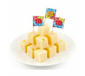 Folat Pickers Blocks d'anniversaire 18 ans | 24 pièces Folat Pickers Blocks d'anniversaire 18 ans | 24 pièces