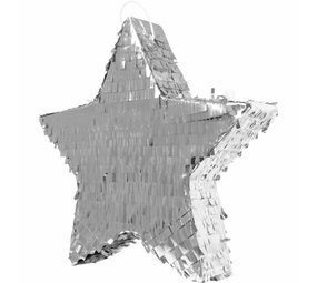 Pinata Silver star | 45cm Pinata Silver star | 45cm