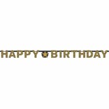 Letterlinger Happy Birthday Gold | 213cm Letterlinger Happy Birthday Gold | 213cm