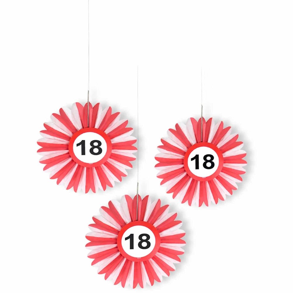 Honeycomb traffic sign 18 years | 3 pieces Honeycomb traffic sign 18 years | 3 pieces