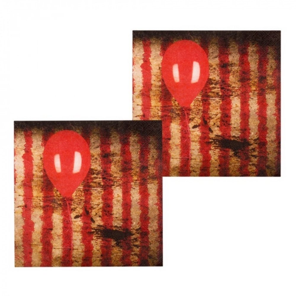 Boland Ensemble de tablette de clown d'horreur | 6 personne Boland Ensemble de tablette de clown d'horreur | 6 personne