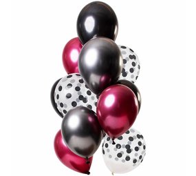 Ballons Ensemble de la richesse sombre | 12 pièces Ballons Ensemble de la richesse sombre | 12 pièces