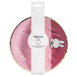 Bord Nijntje baby roze 18 cm | 8 stuks Bord Nijntje baby roze 18 cm | 8 stuks