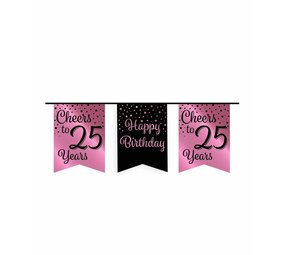 Slinger Jubel auf 25 Jahre Roségold/Schwarz | 6m