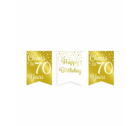 Slinger Cheers to 70 Years White/Gold | 6m