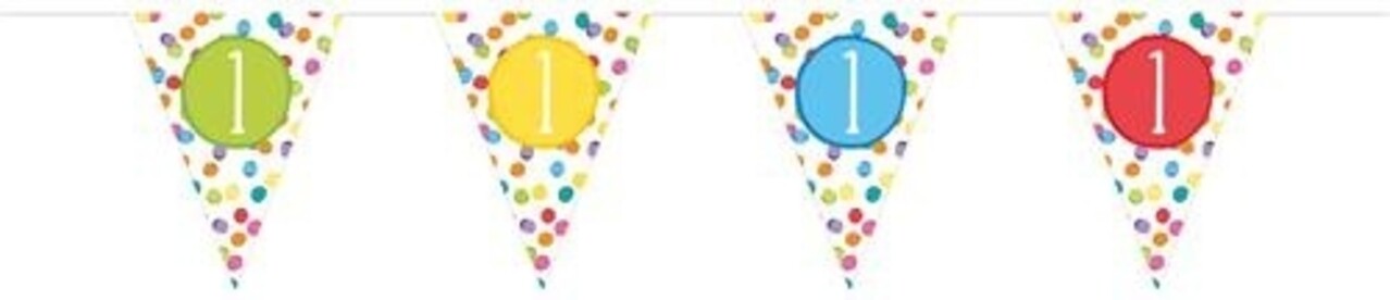 Flag Line Slinger 1 year Festive Colors Paper | 6 MTR