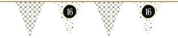 Flag Line Slinger 16 Years Festive Gold Paper | 6 MTR