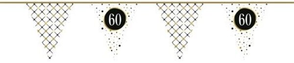 Drapeau Line Slinger Document d'or festif de 60 ans | 6 m Drapeau Line Slinger Document d'or festif de 60 ans | 6 m