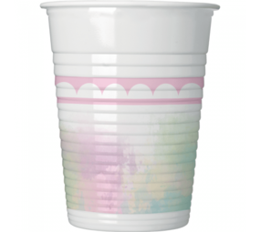 Procos Party Tasse de café croire en licornes 200 ml | 8 pièces Procos Party Tasse de café croire en licornes 200 ml | 8 pièces