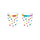 Bekers Festive colors 250 ml | 8 stuks Bekers Festive colors 250 ml | 8 stuks