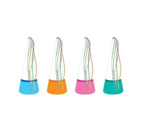 Hoedjes Festive colors | 8 stuks Hoedjes Festive colors | 8 stuks