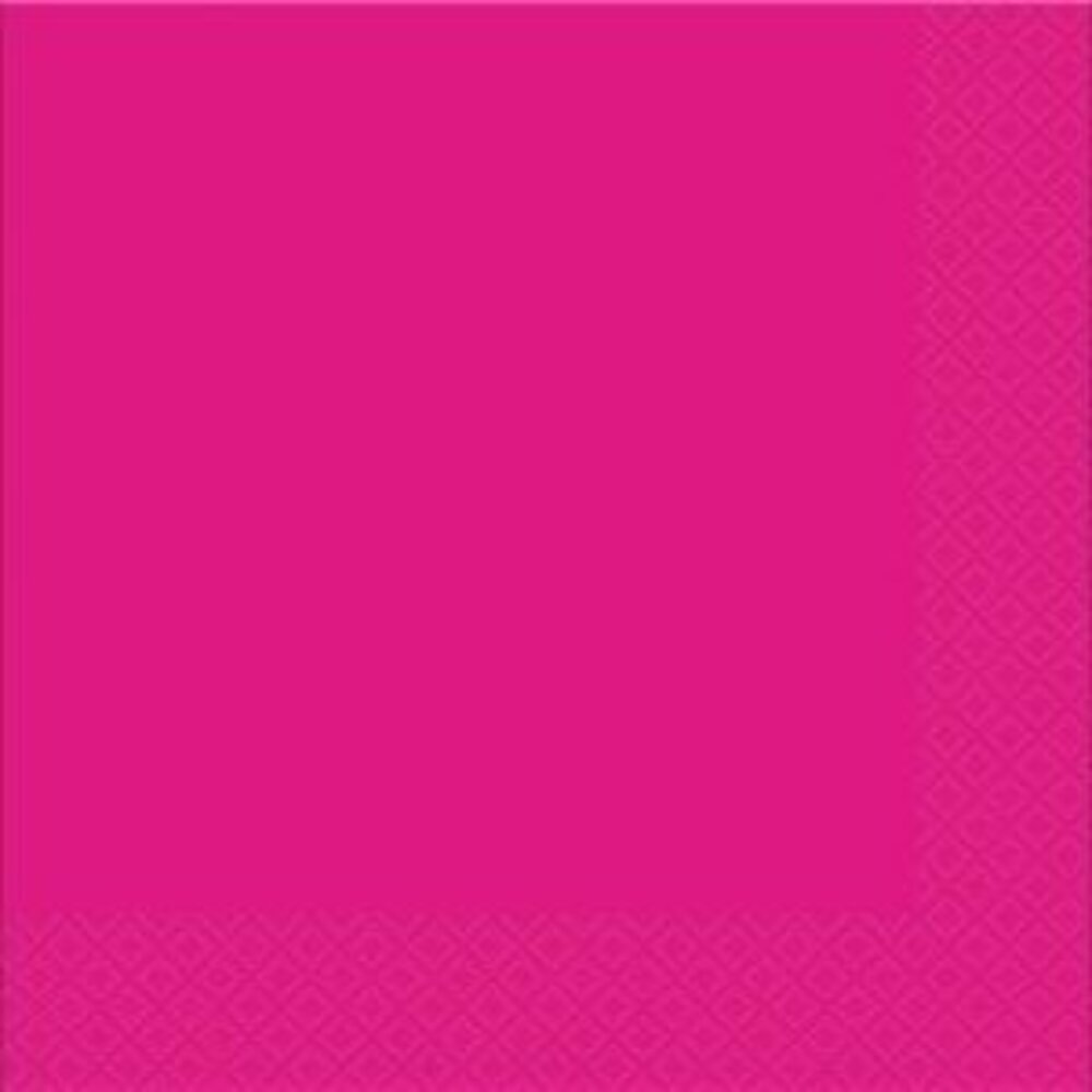 Neon Pink Fuchsia 33x33cm Nonscabes | 20 Teile