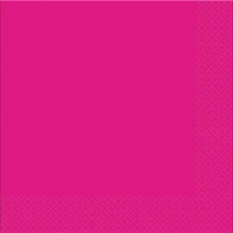 Neon Pink Fuchsia 33x33cm nonscabes | 20 pieces